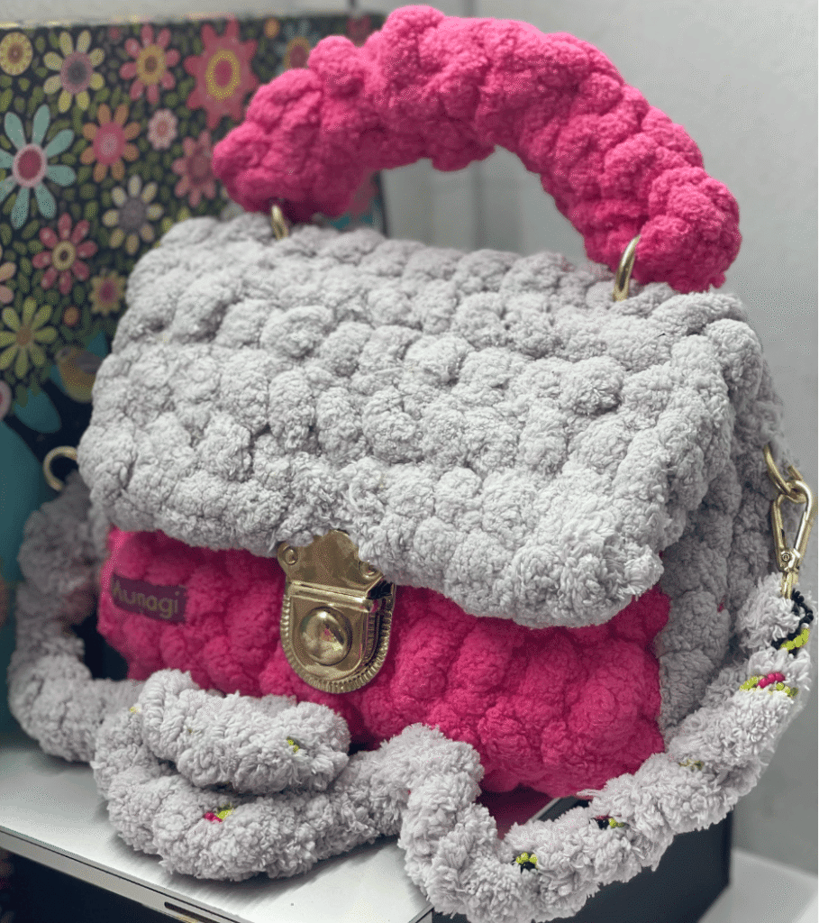 Plush Crochet bags